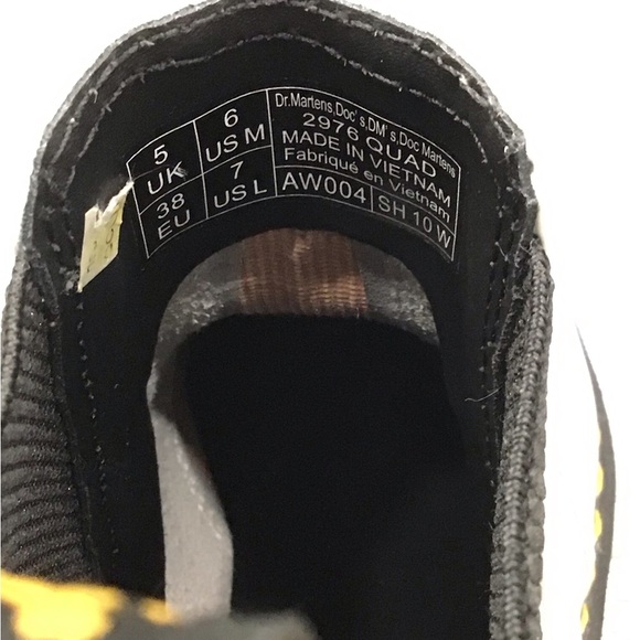 Dr. Martens 2976 Quad Smooth Leather Platform Chelsea Boots White Women’s Size 7 - Picture 6 of 8